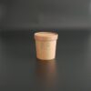 Paper soup cup (Kraft)  12oz./350 ml. + lid 90 mm.