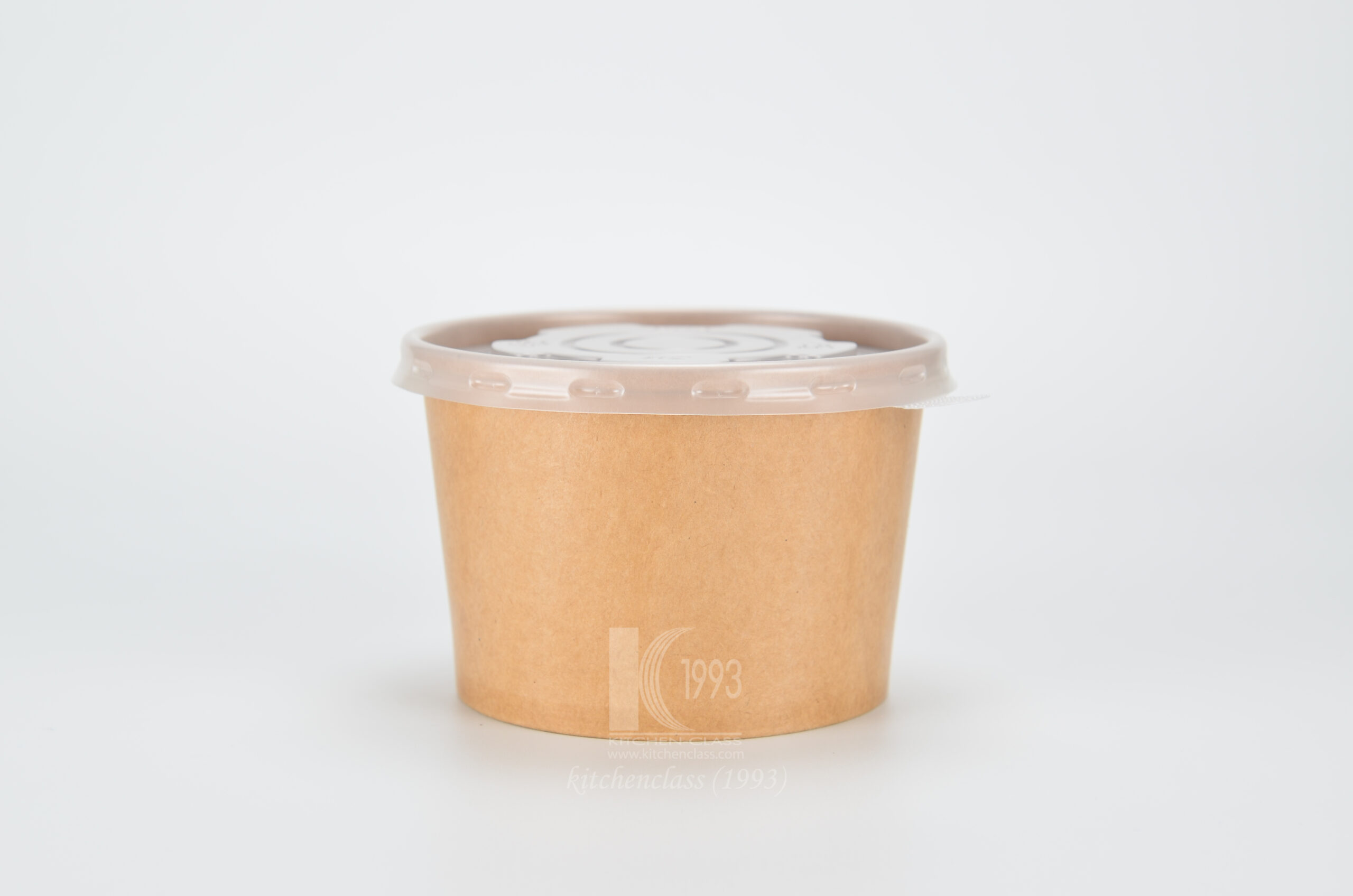 Paper Soup Bowl with Lid Kraft PP 16 Oz/473ml (500 Units)