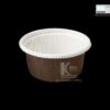 กระทงเค้ก 2690031 CR-02 Curled Cup Brown 70 CC.