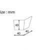 Paper Cake Cup 3800231 BT71 Cube tray tender line 85 CC. - Image 2