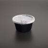 Round shape Microwave Box (ฺBlack) P.16/450 ml+ Lid ACE.