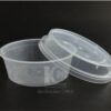 Round shape Microwave Box (ฺฺClear) P.10/280 ml+ Hitop Lid. - Image 3