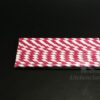 หลอดกระดาษ Stripe Magenta - Image 2