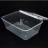 Microwave Rectangular Box  C-750+ Lid NT- Clear - Image 2