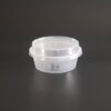 Round shape Microwave Box (ฺฺClear) P.10/280 ml+ Hitop Lid.