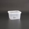 กล่องสี่เหลี่ยม MSSQ550/LID C15 550ml. สีใส
