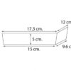 Microwave Rectangular Box  A650+ACE Lid - Black - Image 2
